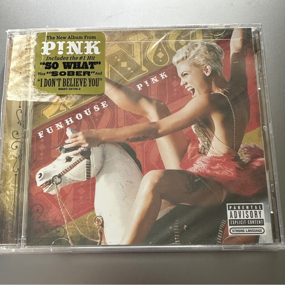 Brand new sealed 2008 Pink CD “Funhouse”